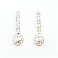 Orecchini Domar Gioielli Donna ORECCHINI ARGENTO 925 in Argento Cubic Zirconia EZB114017